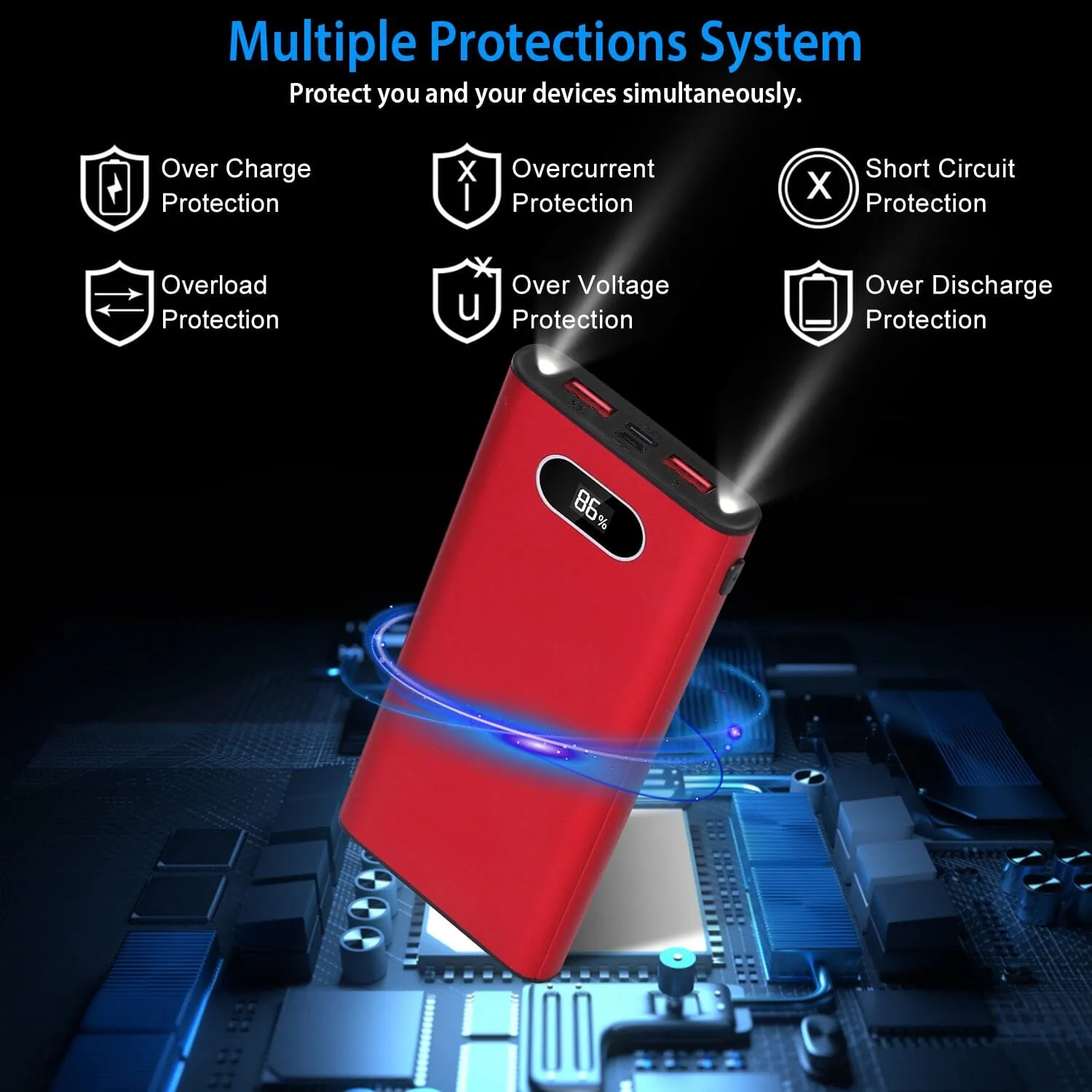 2000mAh Powerbank Portable Charger