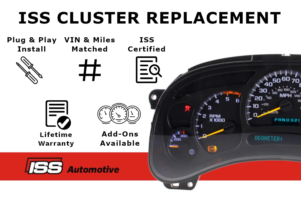 2004 Chevy Suburban Instrument Cluster Replacement