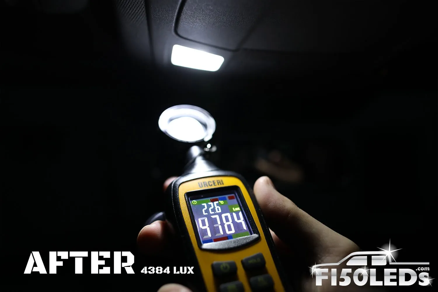 2017 - 2020 F150 Raptor Front Interior Map LED Bulbs (white/red/blue)