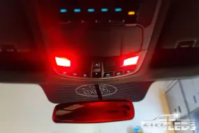 2017 - 2020 F150 Raptor Front Interior Map LED Bulbs (white/red/blue)