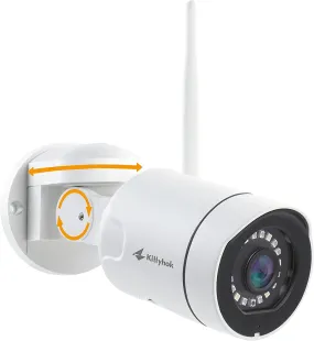 2K WiFi Pan & Tilt Security Camera w/ Spotlight
