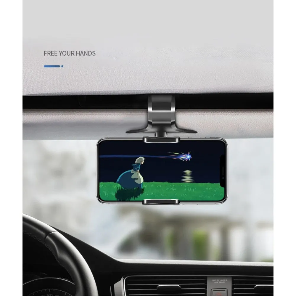3 in 1 Car GPS Smartphone Holder: Dashboard / Visor Clamp   AC Grid Clip for alcatel Pop Up - Black