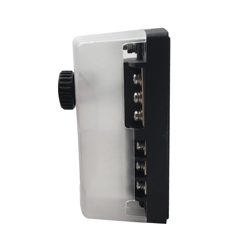 6 Way Fuse Box with Ground Busbar | LED Indicator