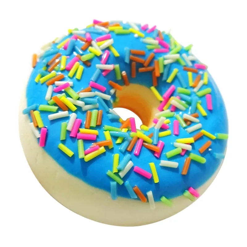 6.2cm/2.4in Novelty Toy DIY Donut Cone Slow Rising Bread Antistress Toys for Adult Kids Simulation Cake P31B