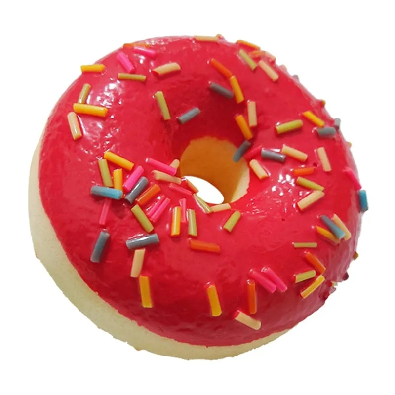 6.2cm/2.4in Novelty Toy DIY Donut Cone Slow Rising Bread Antistress Toys for Adult Kids Simulation Cake P31B