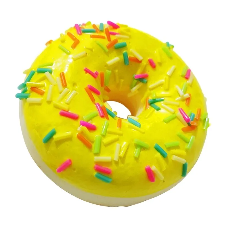 6.2cm/2.4in Novelty Toy DIY Donut Cone Slow Rising Bread Antistress Toys for Adult Kids Simulation Cake P31B