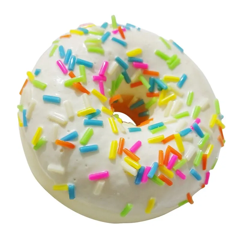 6.2cm/2.4in Novelty Toy DIY Donut Cone Slow Rising Bread Antistress Toys for Adult Kids Simulation Cake P31B