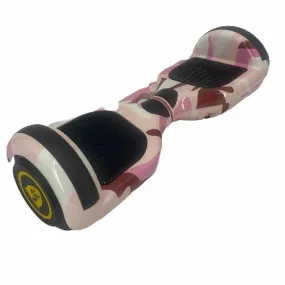 6.5 Inch LED Hoverboard PINK CAMOUFLAGE