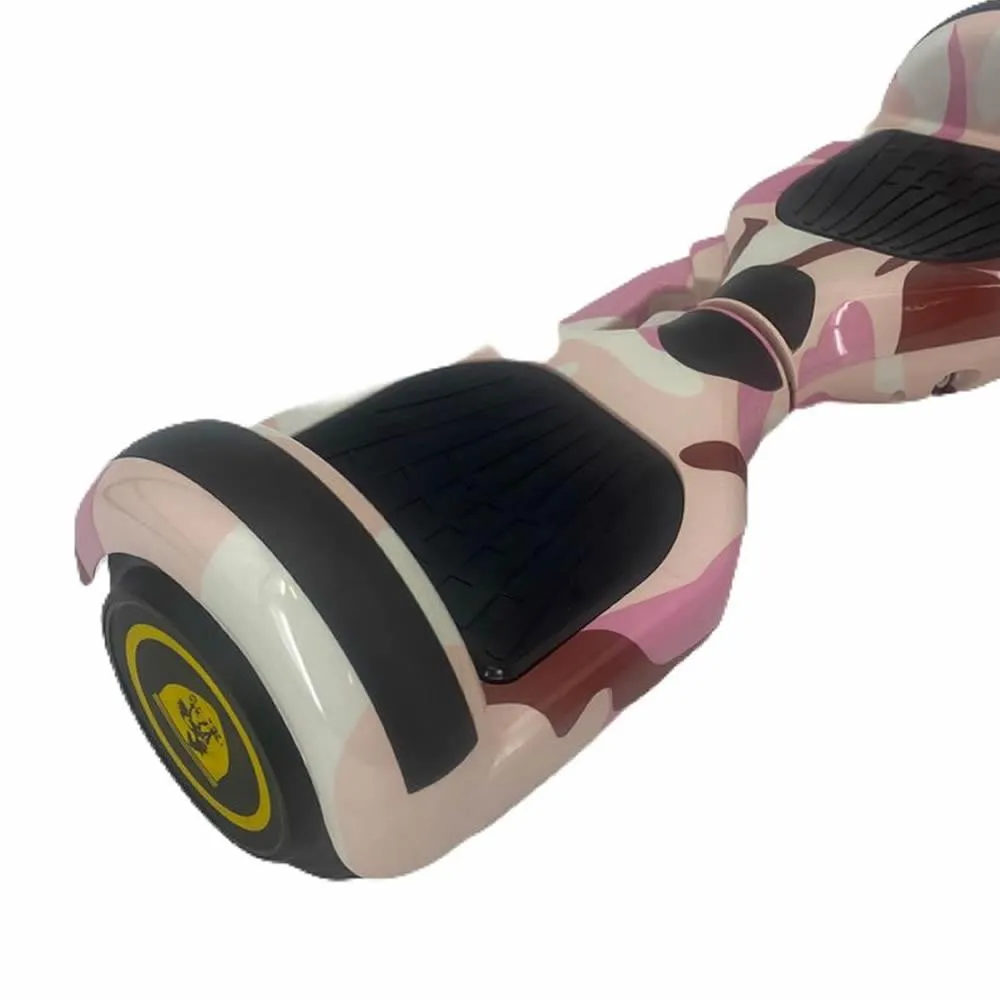 6.5 Inch LED Hoverboard PINK CAMOUFLAGE