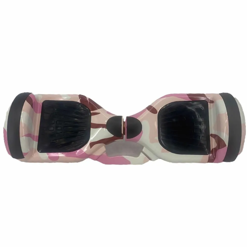 6.5 Inch LED Hoverboard PINK CAMOUFLAGE