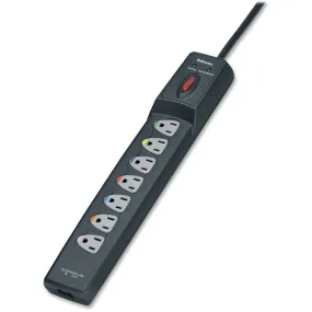 7 Outlet Power Guard Surge Protector With 12' Cord