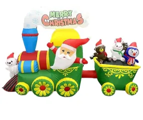 8FT Tall Inflatable Santa Claus