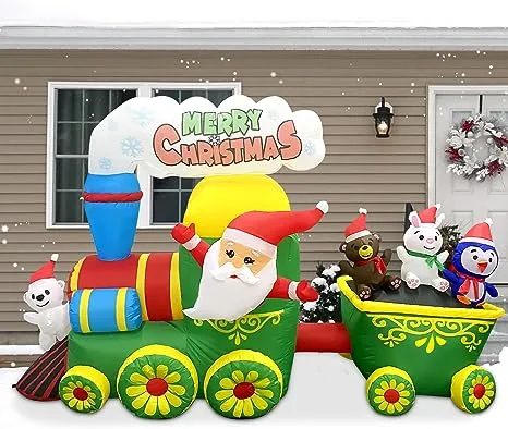 8FT Tall Inflatable Santa Claus