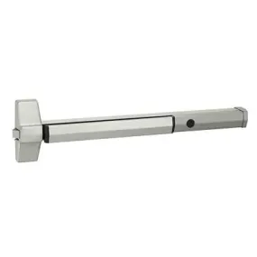 Accentra (Yale) 7105-48-630 Rim Exit Bar, Wide Stile Pushpad, 48" Device, Less Trim, Cylinder Dogging, Less Cylinder, Grade 1, Non-Handed, Satin Stainless Steel