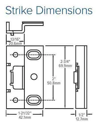 Adams Rite - 8801 - Narrow Stile  - Rim Exit Device - 36" - Anodized Aluminum