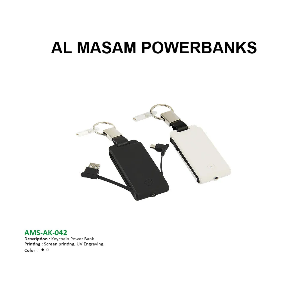 AMS-AK-042 - Keychain powerbank - 2600 mah