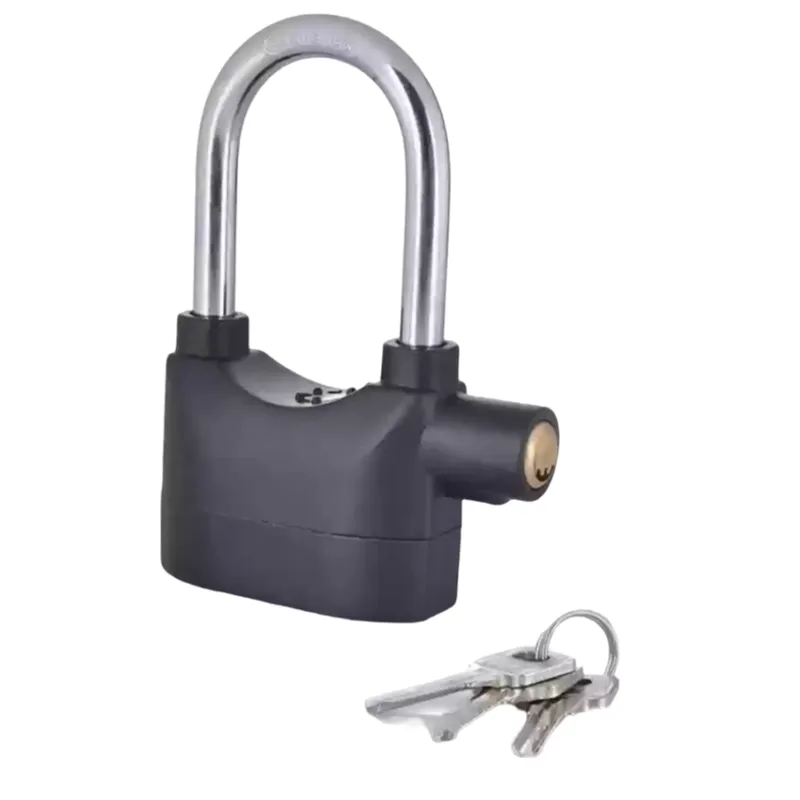 Anti-Theft Siren Security Alarm Movement Shock Sensor Lock