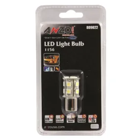 Anzo USA 809022 LED Replacement Bulb; 1156; 13 LEDs; 1 3/4 in. Tall; White;