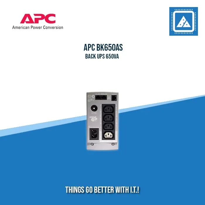 APC BK650AS BACK UPS 650VA