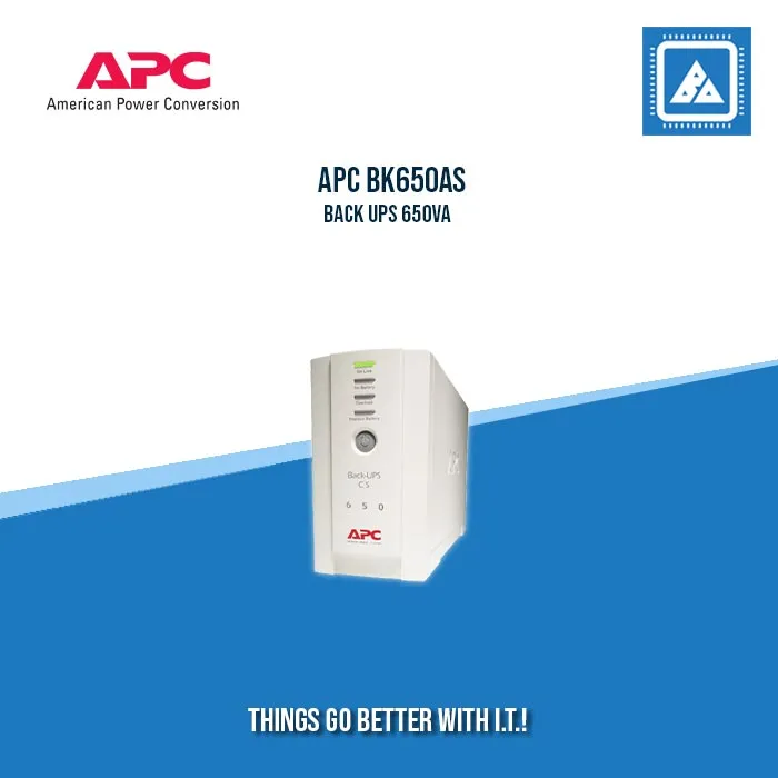 APC BK650AS BACK UPS 650VA