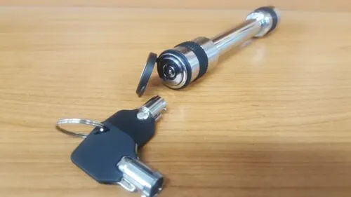 ARK Hitch Pin Lock Tow Bar Lock Trailer Security 2 Keys