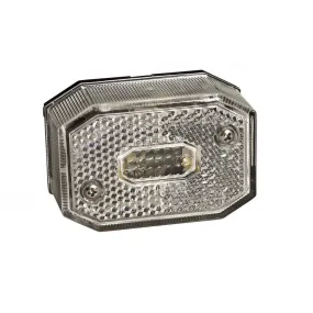 Aspock White Flexipoint I Trailer Marker Lamp 21-6512-007