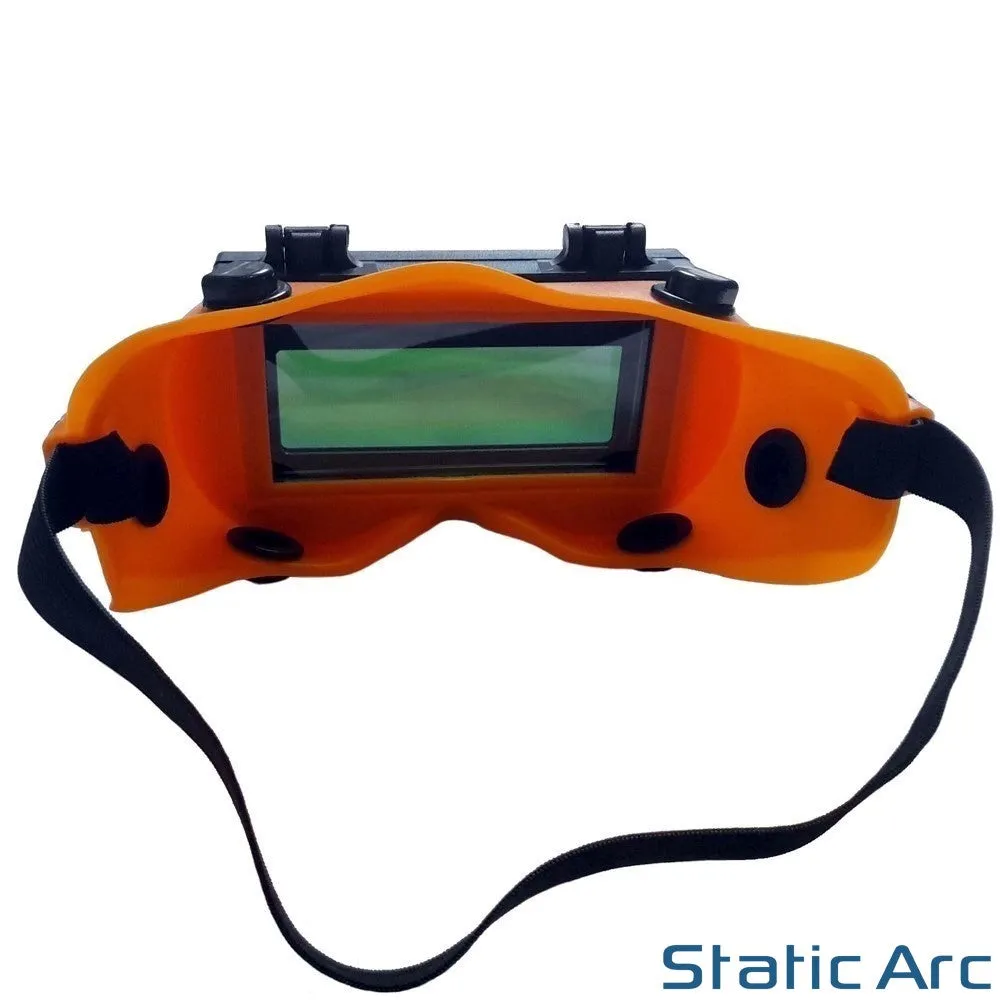 AUTO DARKENING LCD WELDING GOGGLES GLASSES FACE MASK ARC EYE SAFETY VISOR SOLAR