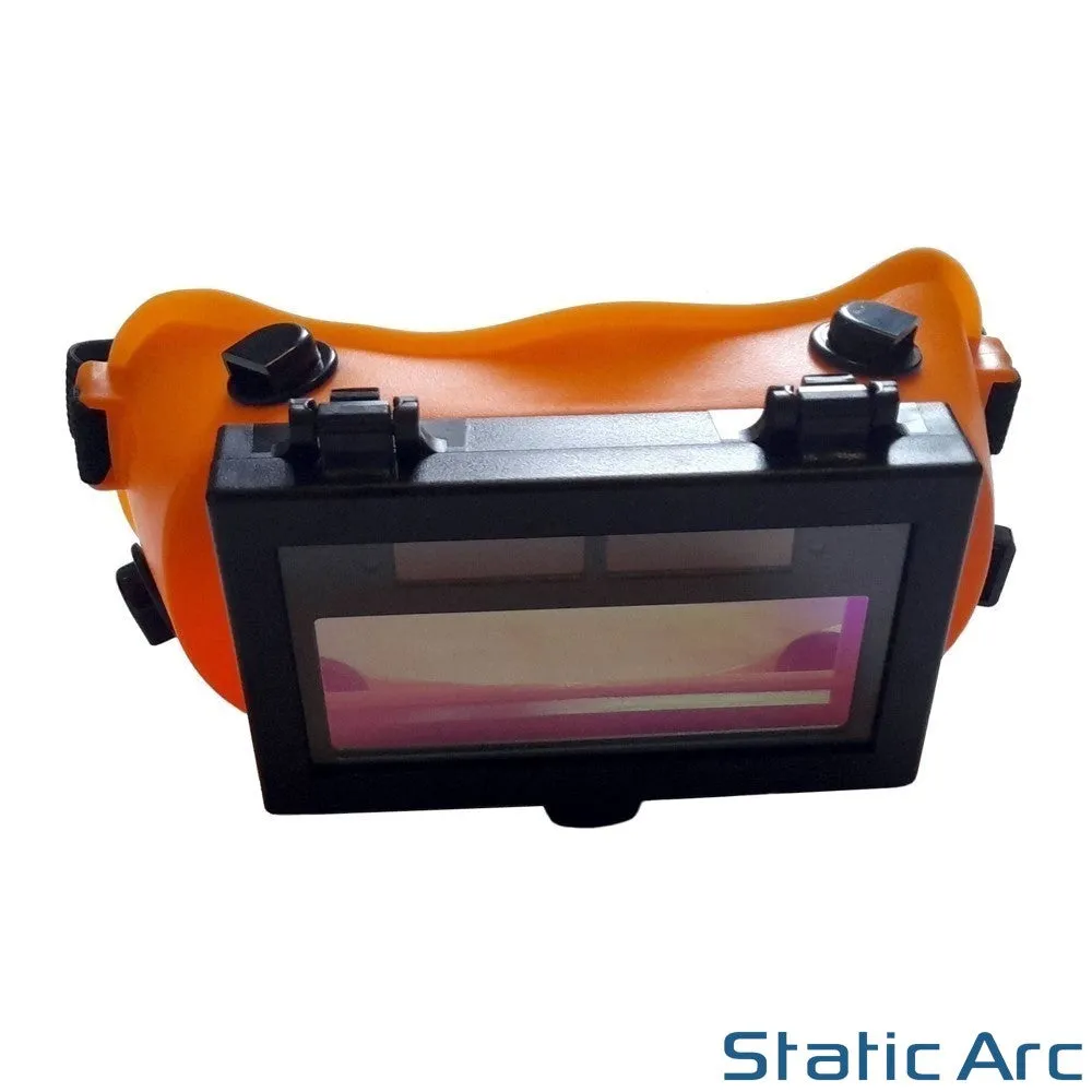 AUTO DARKENING LCD WELDING GOGGLES GLASSES FACE MASK ARC EYE SAFETY VISOR SOLAR