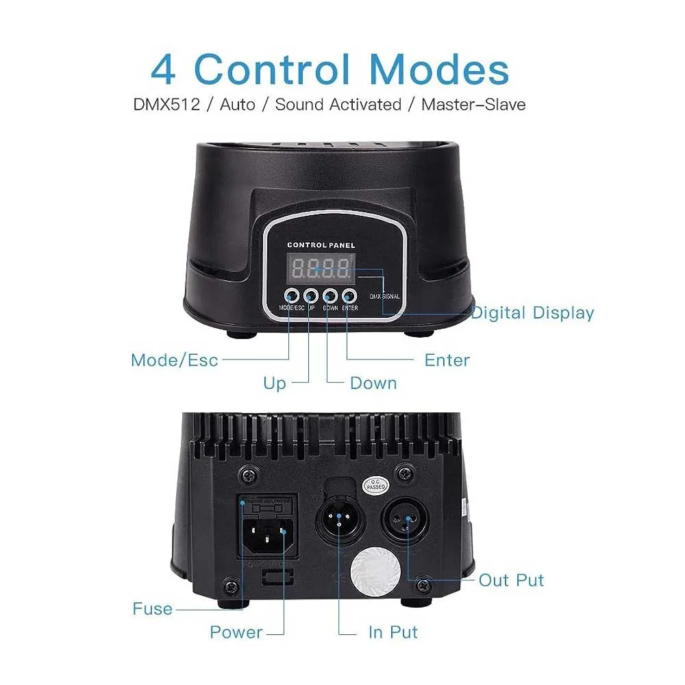 Betopper  7x8W RGBW Mini Stage Lights Moving Head For KTV DJ Disco Club Wedding