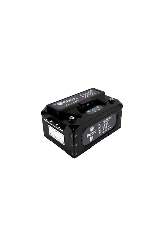 BigBattery | 24V HUSKY 2 | LiFePO4 Lithium Battery 5.12kWh | For RVs, Camper Vans & Commercial Vehicles