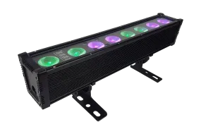 Blizzard Lighting Motif Atelier 8FX IP65 4-In-1 RGB WW LED Asymmetrical Bar Light