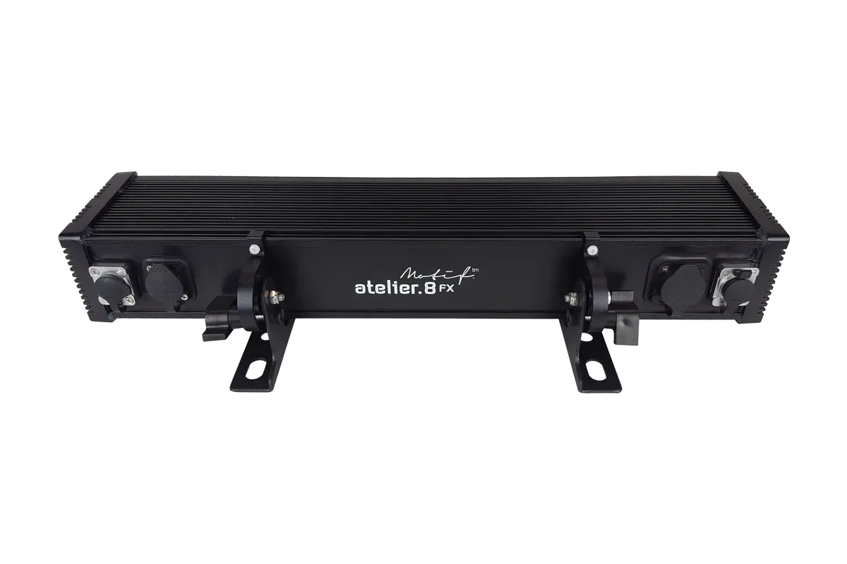 Blizzard Lighting Motif Atelier 8FX IP65 4-In-1 RGB WW LED Asymmetrical Bar Light
