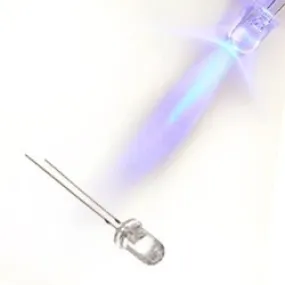 Blue 5mm Water Clear LED - 15 deg - 3500mCd