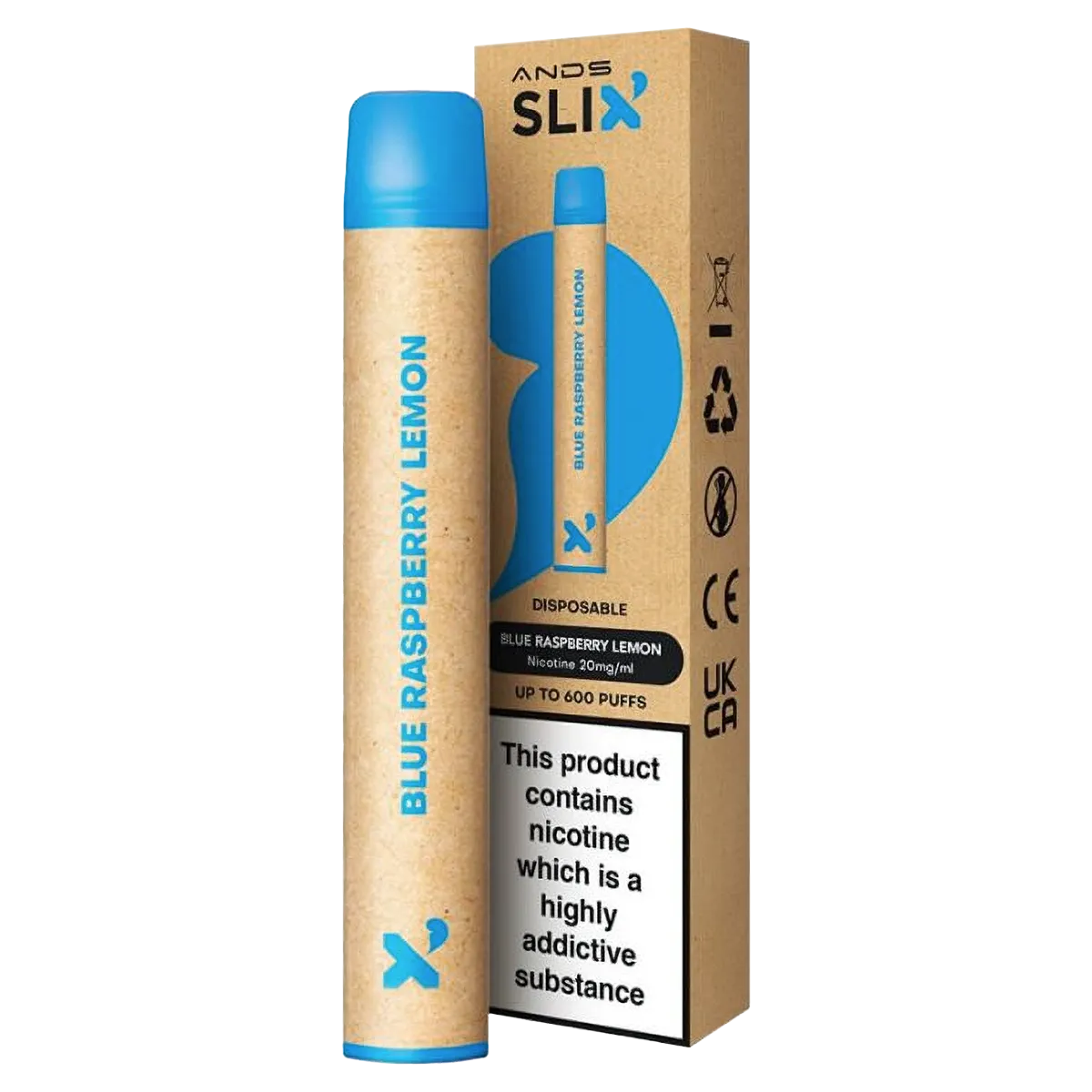 Blue Raspberry Lemon Slix Disposable Vape