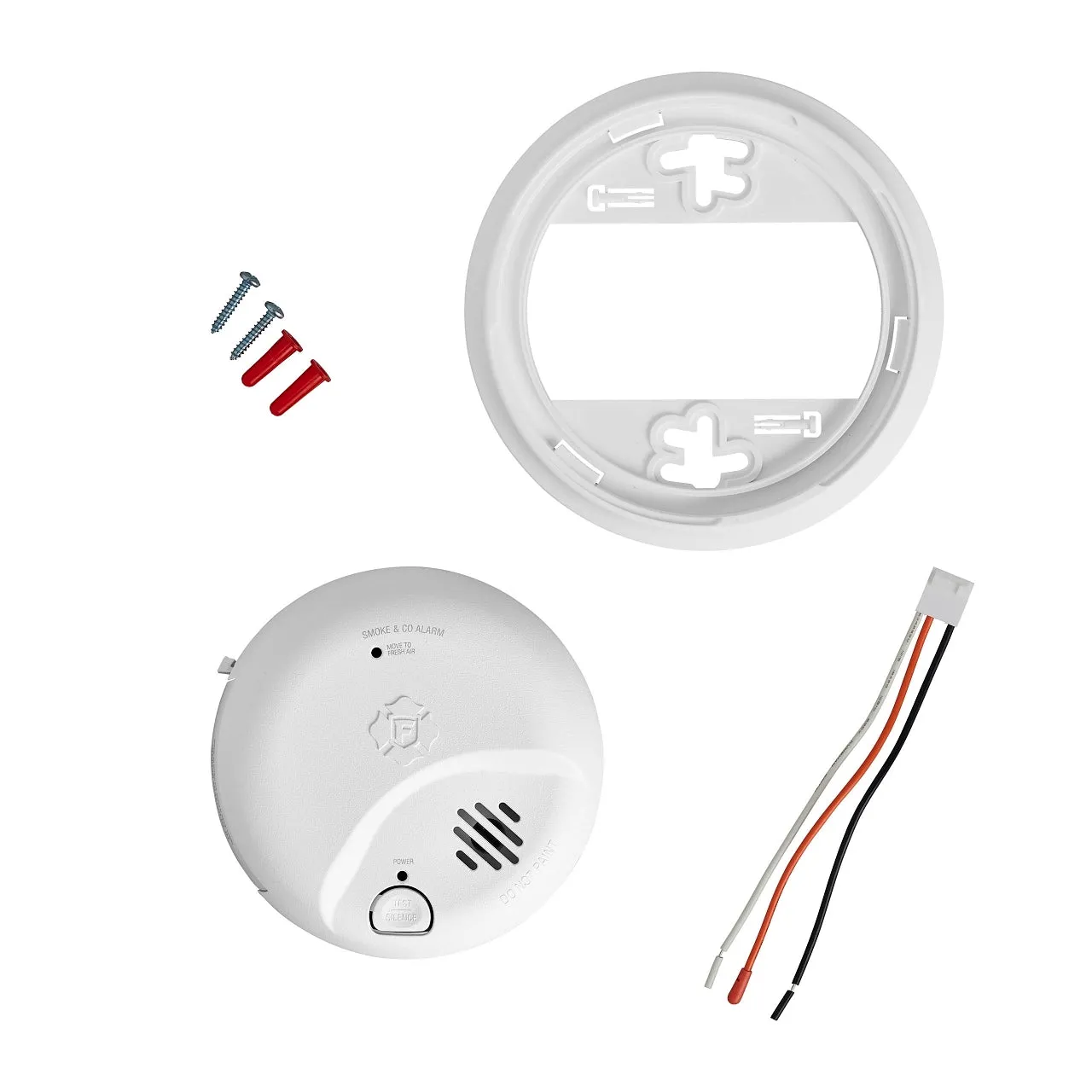 BRK SMIC0105-AC  AC Powered Smoke Carbon Monoxide Combo Detector 10 YR Battery