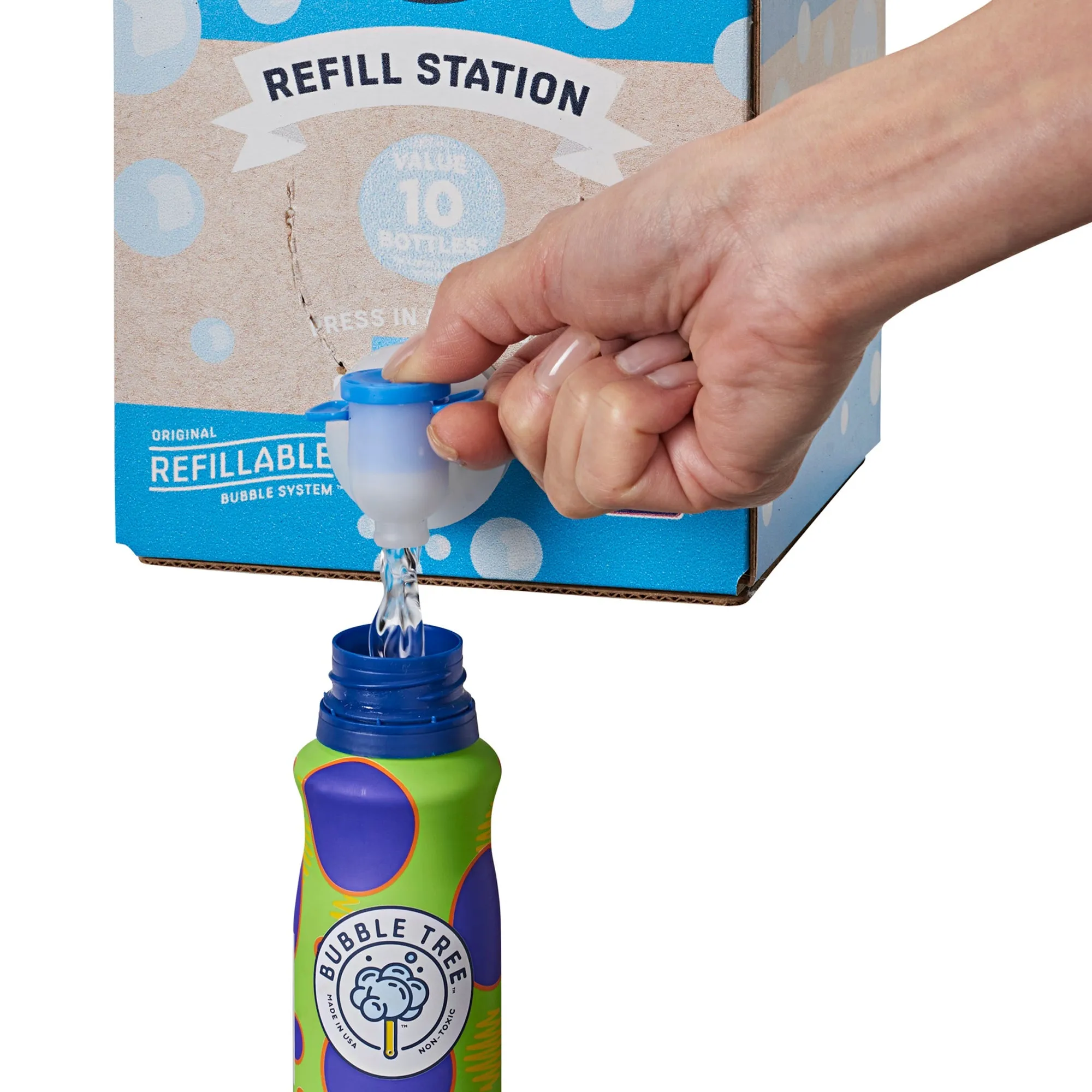 Bubble Tree 1 Liter Refill   2 Bottles of Refillable Bubbles