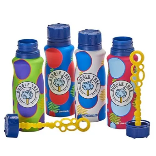 Bubble Tree Aluminum Refillable Bubble Bottles