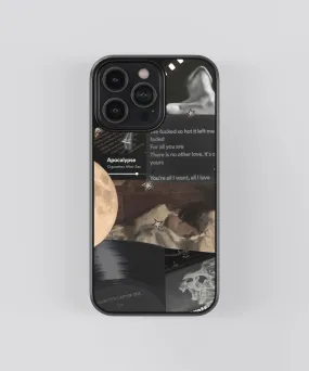 CAS Aesthetic Spotify Glass Phone Case Cover