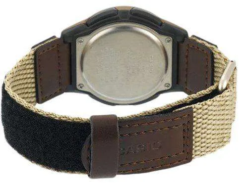 Casio AW-80V-5BVDF Brown Nylon Watch for Men and Women