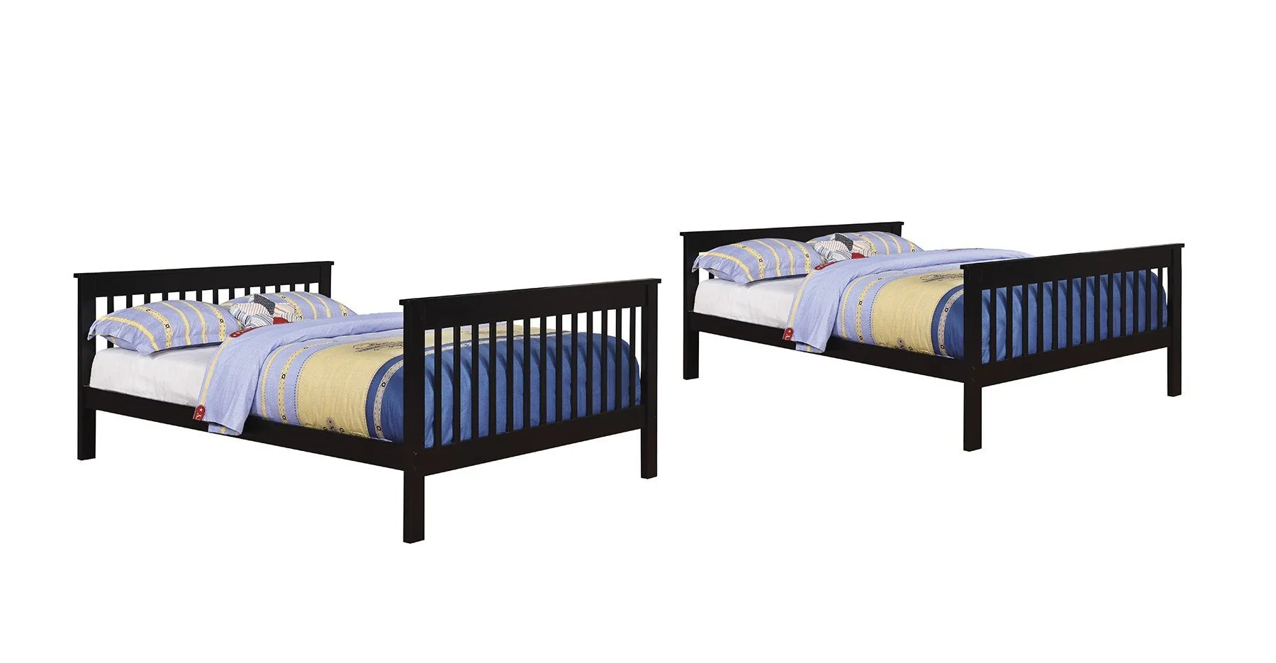 Chapman Black Full/Full Bunk Bed