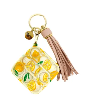 Citrus Lemon Lil Poppy Keychain