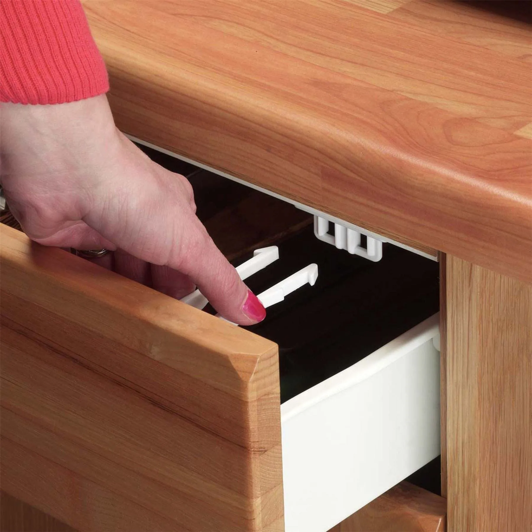 Clippasafe Self-Adhesive Cupboard & Drawer Locks Pack of Two