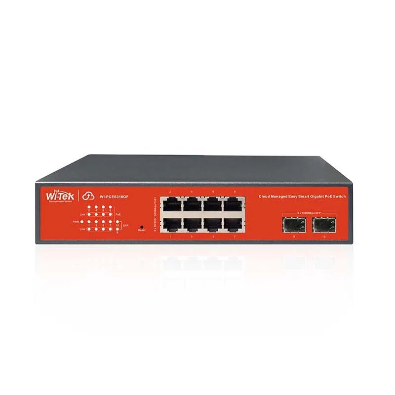 Cloud Managed Network Switch, PoE , 8 Port, 120W