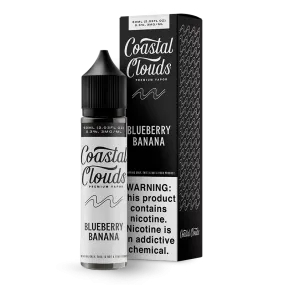 Coastal Clouds -  Blueberry Banana  - 60ML E-Liquid