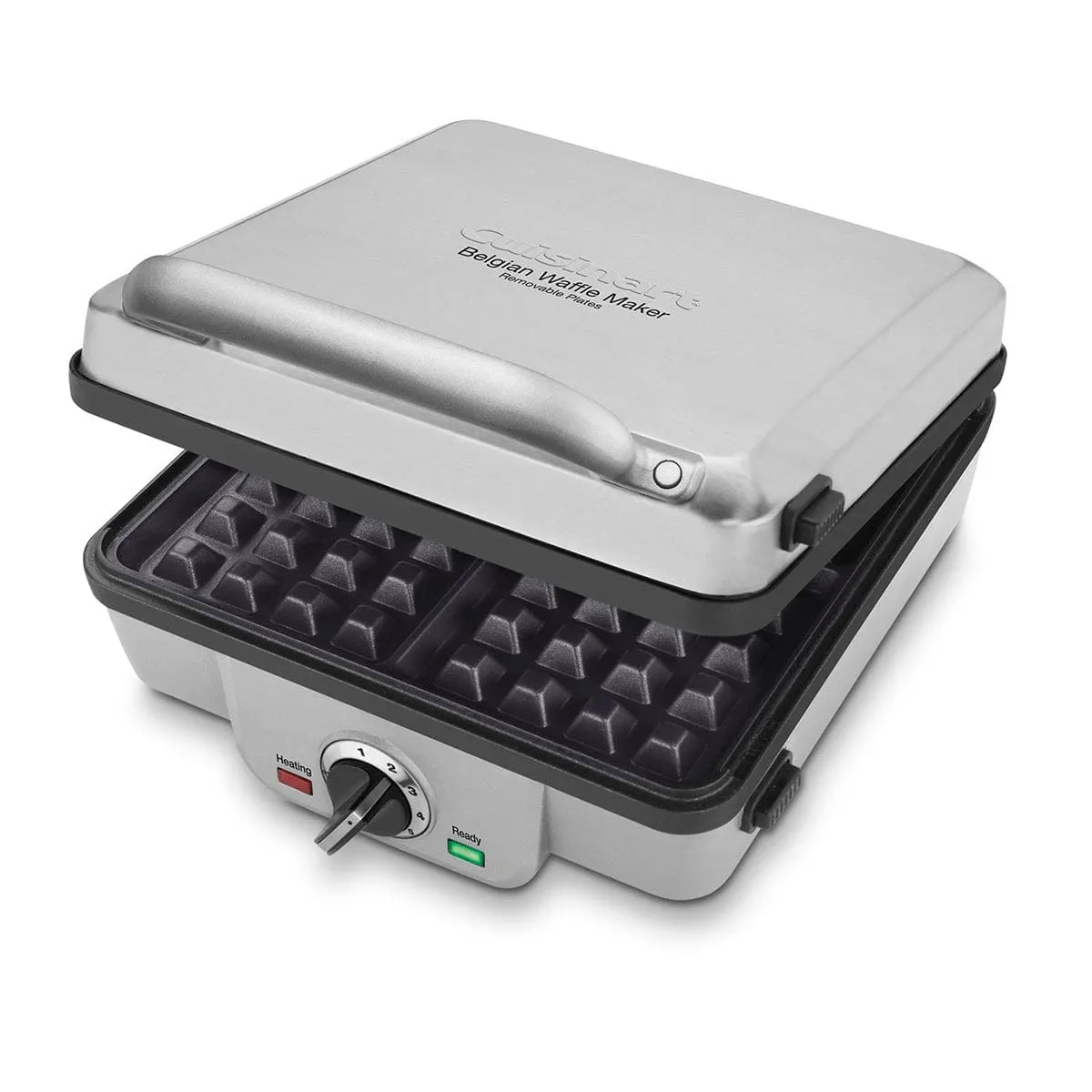 Cuisinart Belgian Waffle Maker with Pancake Plates Silver - Certified Refurbished