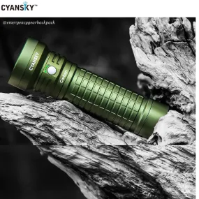 Cyansky Carbon Portable Steady Beam Searchlight 2000 Lumens 450M
