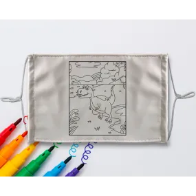 d2 Sublimation Colouring Face Mask