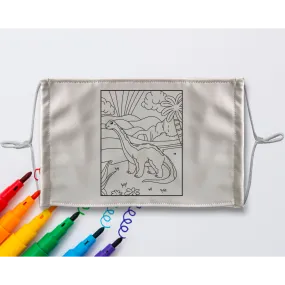 d7 Sublimation Colouring Face Mask