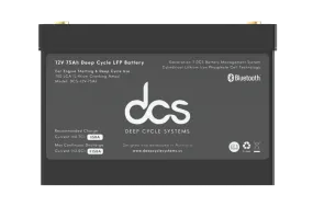 DCS 75Ah Deep Cycle LFP Battery