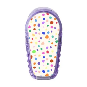 Dexcom G6/One Sensor Sticker (Multi-Coloured Dotty)